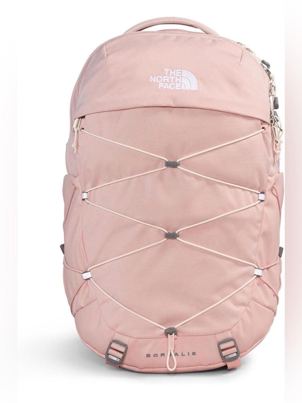 The North Face Women's Borealis Backpack, Pnk Mss Dk Ht/Gardenia Wt-NPF